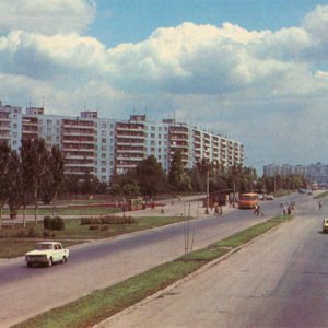 Проспект Юбилейный, Запорожье, 1985 год