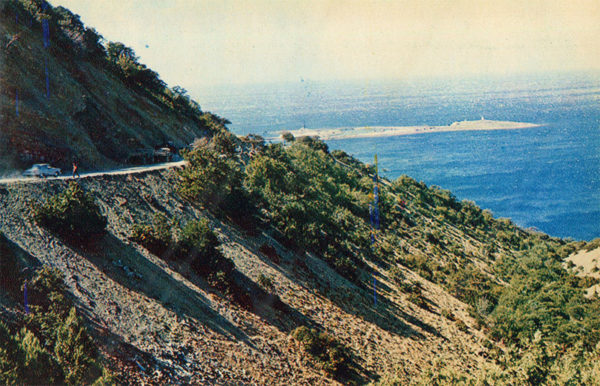Дорога на “Большой утриш”, Анапа, 1973 год