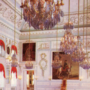 Тронный зал Большого дворца, Петродворец, 1980 год