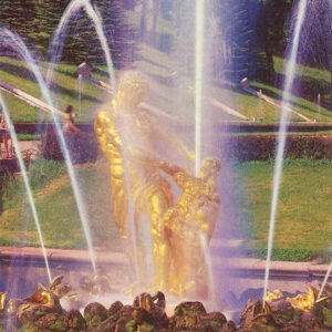 Fountain “Samson tearing the lion’s mouth”, Peterhof, 1980