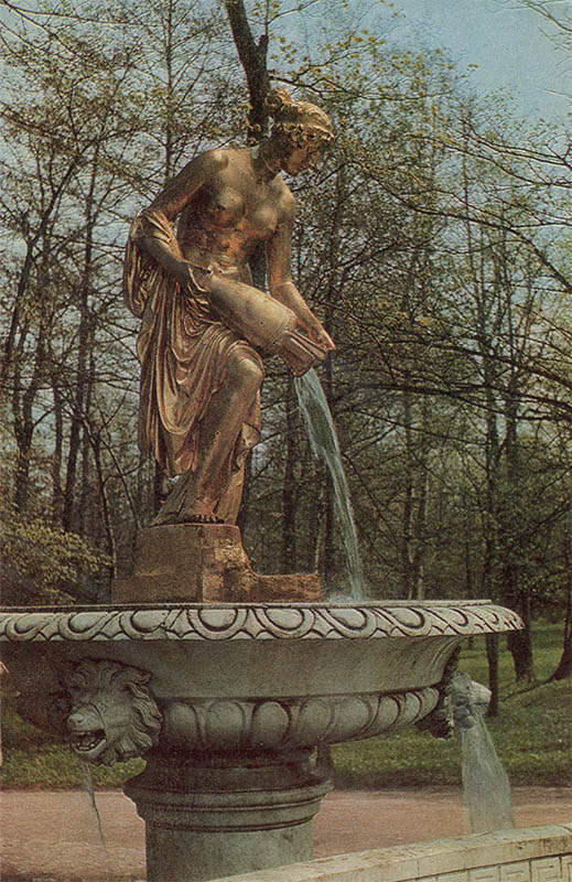 Fountain “monarch”, Peterhof, 1972