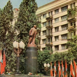 Памятник В.И. Ленину, Киев, 1970 год