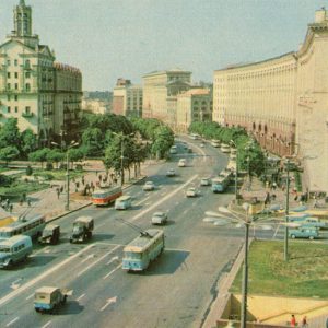 Крещатик, Киев, 1970 год