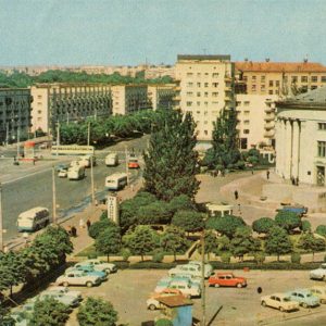 Площадь Победы, Киев, 1970 год
