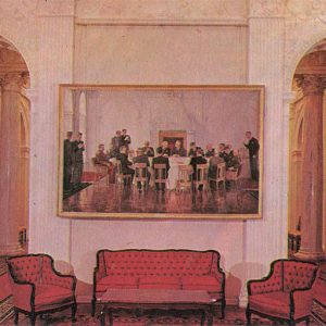 Интерьер вестибюля Ливадийсого дворца, 1976 год