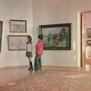 Выствочный зал Ливадийского дворца, 1976 год