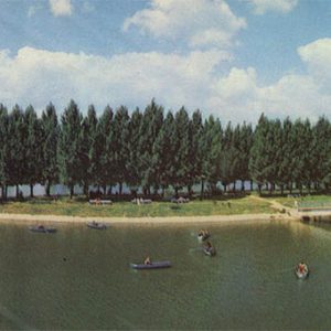 Городское озеро Ивано-Франковск, 1987