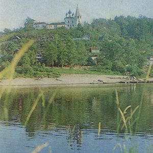 Вид на Никольский монастырь, Гороховец, 1983