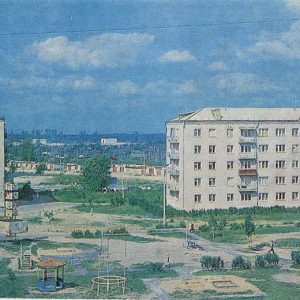 Новый микрорайон города, Гороховец, 1983